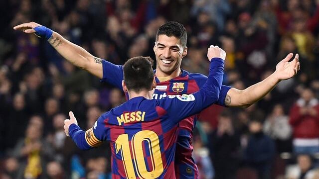 Lionel Messi y Luis Suárez formaron una gran amistad en Barcelona (Foto: Josep Lago/AFP)