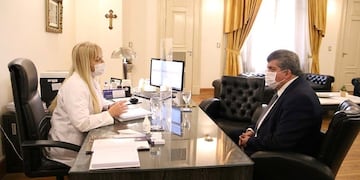 Coronavirus en Tucumán: Chahla recibió al intendente de Monteros\u002E (SECPT