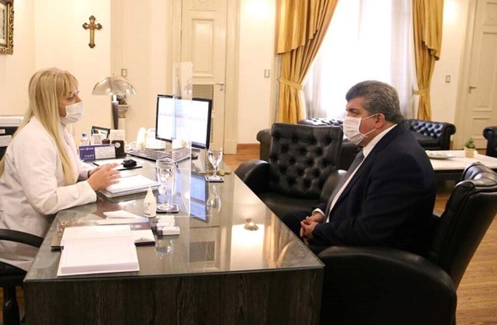 Coronavirus en Tucumán: Chahla recibió al intendente de Monteros