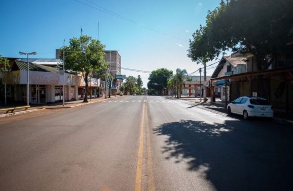 La municipalidad de Eldorado y la cooperativa desinfectarán la principal avenida de la ciudad