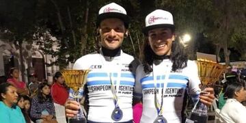 Ciclistas de Apóstoles\u002E