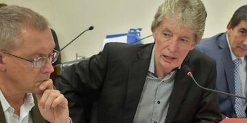 Hugo Ságer, jefe de bancada del PJ\u002E