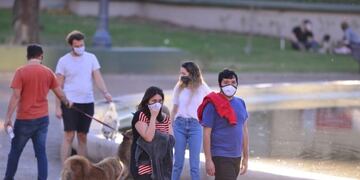 El Paseo Sobremonte, uno de los espacios elegidos por los cordobeses para las salidas recreativas\u002E