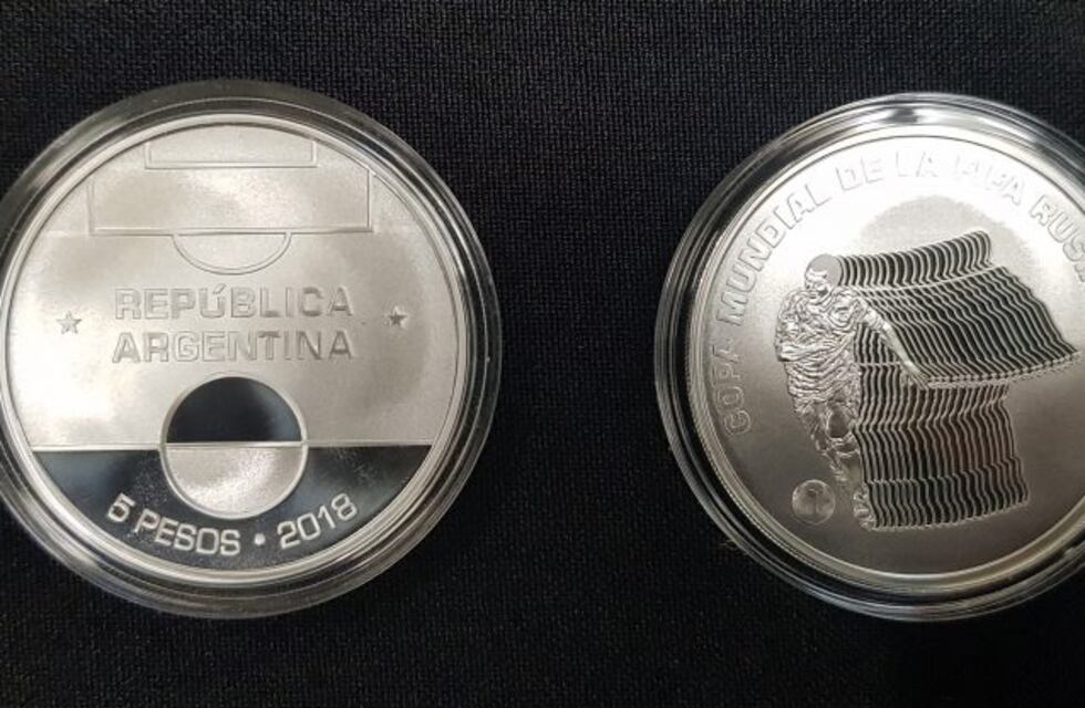 El Banco Central presentó la moneda conmemorativa del Mundial Rusia 2018
