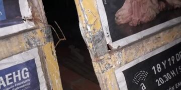 Robo en obra en construcción (Foto: 0223)