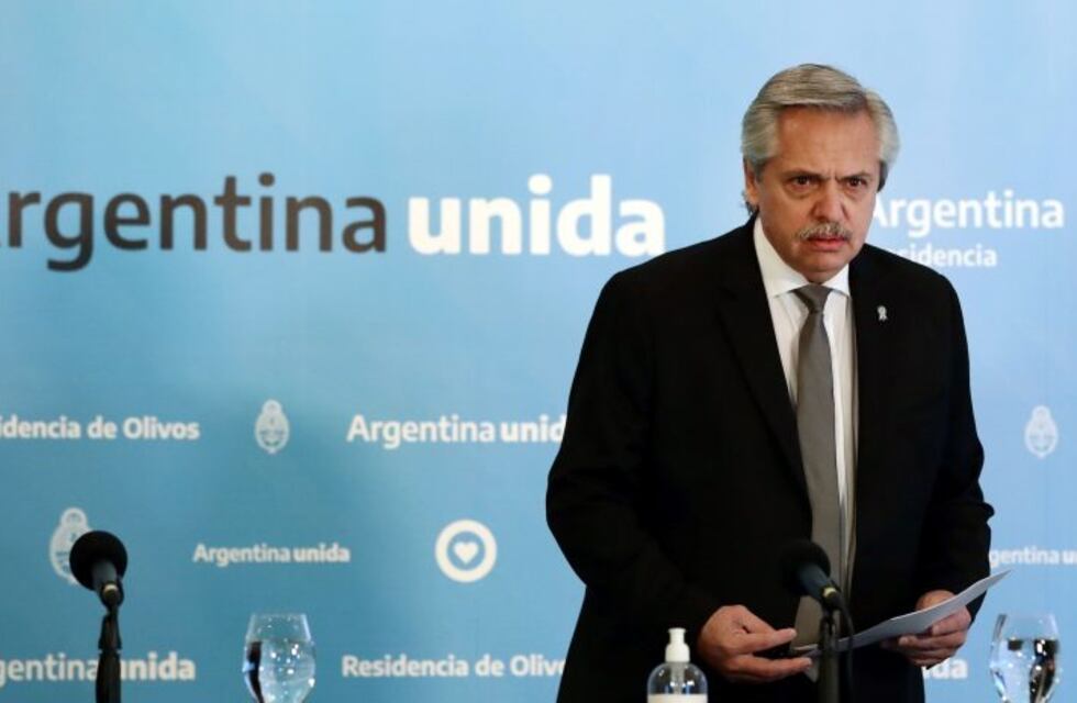 El error de Alberto Fernández en los gráficos de las cifras de víctimas por coronavirus