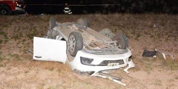 Accidente fatal en la Ruta Nacional N° 35 (La Arena)