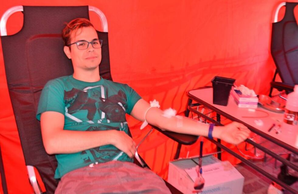 Exitosa campaña de donación de sangre