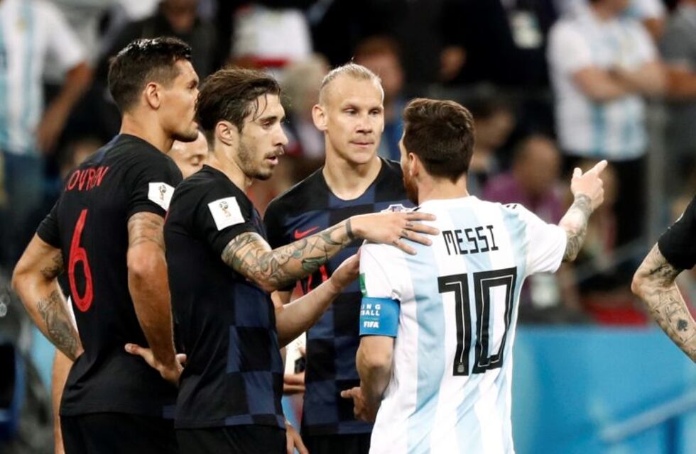 Revelaron un inusual gesto de Messi con los jugadores de Croacia en pleno Mundial de Rusia