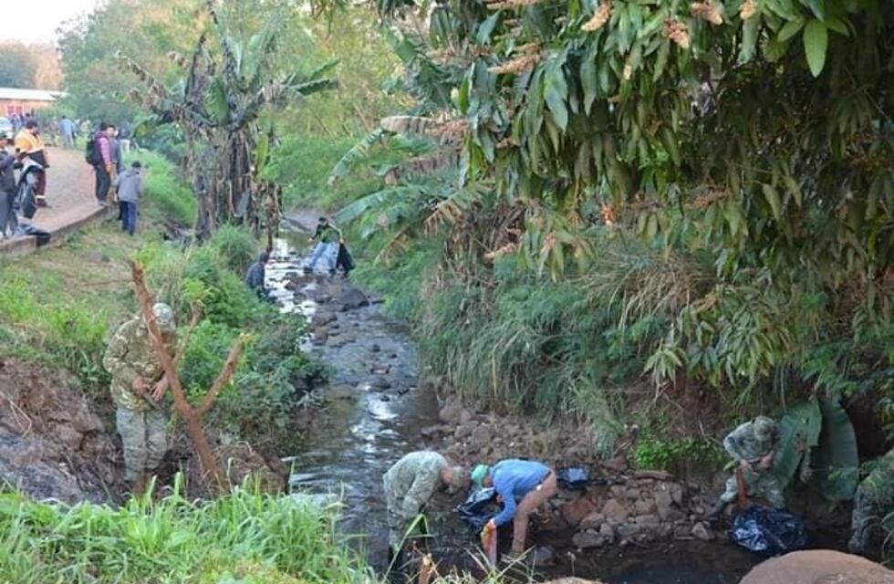 "Tacuarazo" en Puerto Iguazú: organizan la segunda jornada comunitaria de saneamiento