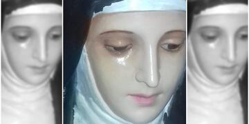 La imagen que es viral de Santa Rosa de Lima\u002E