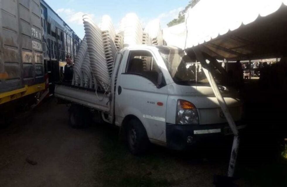 Un tren impactó a un utilitario en la localidad de Jesús María