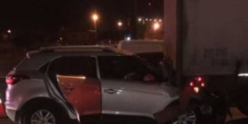 El periodista chocó contra un camión\u002E