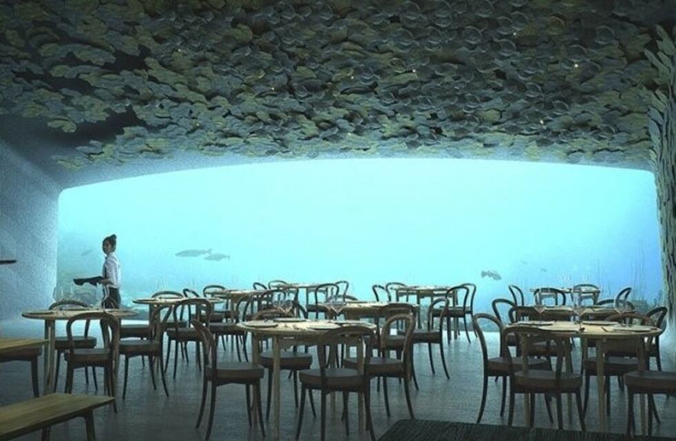 Noruega: inauguran un magnífico restaurante subacuático