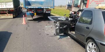 Falleció un hombre en un accidente en la ruta 34 (@jufarusf)