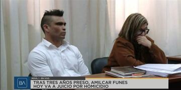 Amilcar Funes se sentó en el banquillo de los acusados\u002E