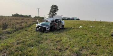 Accidente de misioneros en la Ruta Nacional 12\u002E (MisionesOnline)