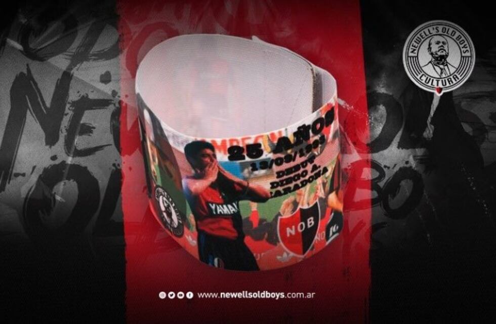 El homenaje que le hará Newell's a Maradona en el partido con Belgrano