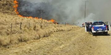 Incendio en Villa Ciudad América, foco desatado en la tarde de este martes\u002E