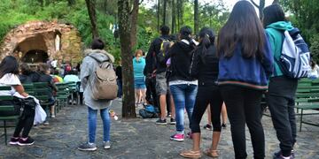 Peregrinación a la Virgen de Lourdes de Alta Gracia, una de las mayores expresiones populares de fe en Córdoba.