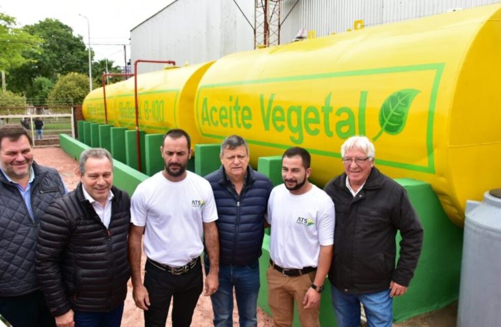 Inauguraron la primera planta municipal de bio diésel de la Provincia