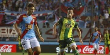 Dura derrota de Aldosivi frente a Arsenal (Foto: Alberto Spognardi @AlbertSpognardi)