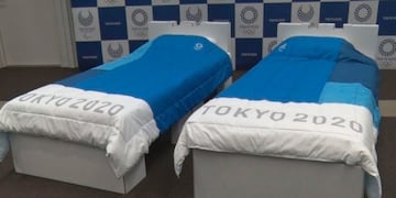 Camas reciclables en Tokio 2020 (Web)