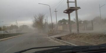 El Zonda se hará sentir en el sur mendocino.