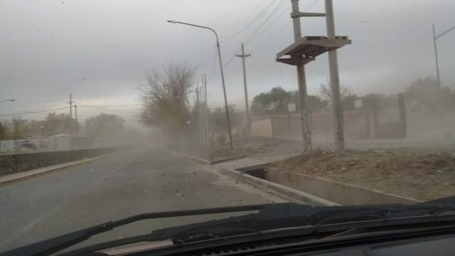 El Zonda se hará sentir en el sur mendocino.