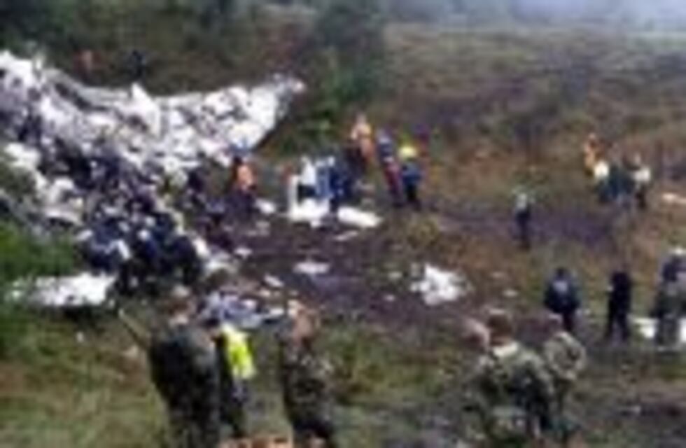 Hallaron las dos cajas negras del avión en el que viajaba la delegación del Chapecoense