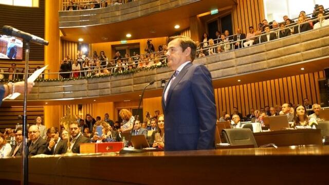 Carlos Rovira, electo presidente de la Cámara de Diputados por tercer periodo consecutivo