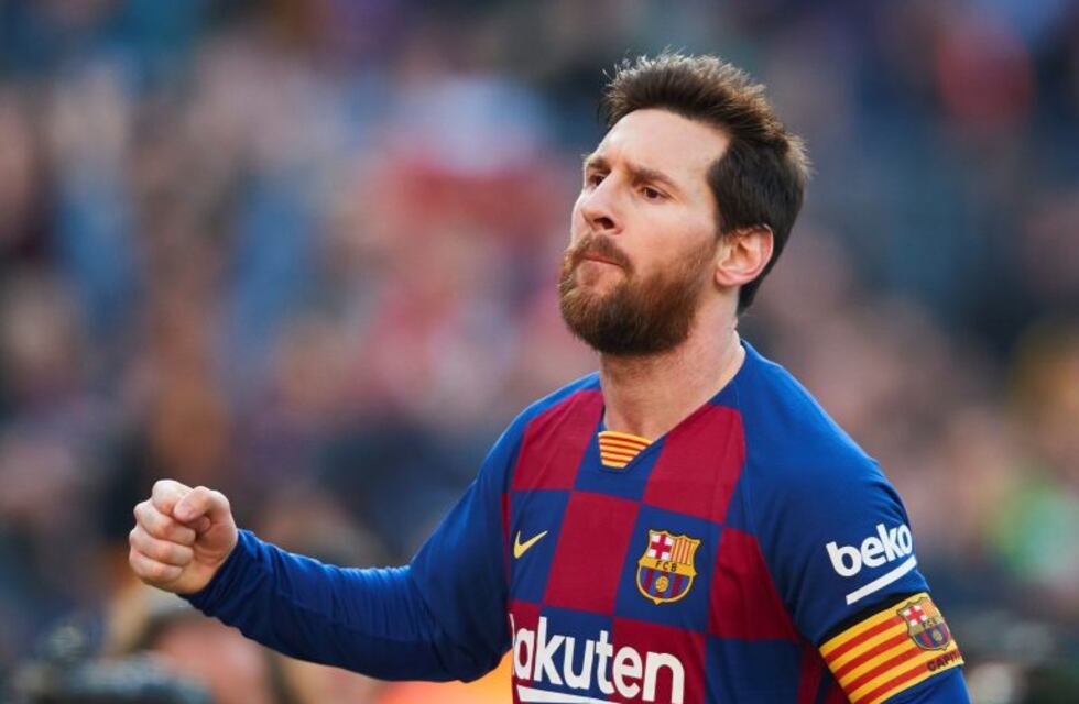 Lionel Messi se lució con cuatro goles y llevó a Barcelona a la cima de la Liga de España