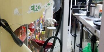 Robo en el kiosco frente al Hospital Penna