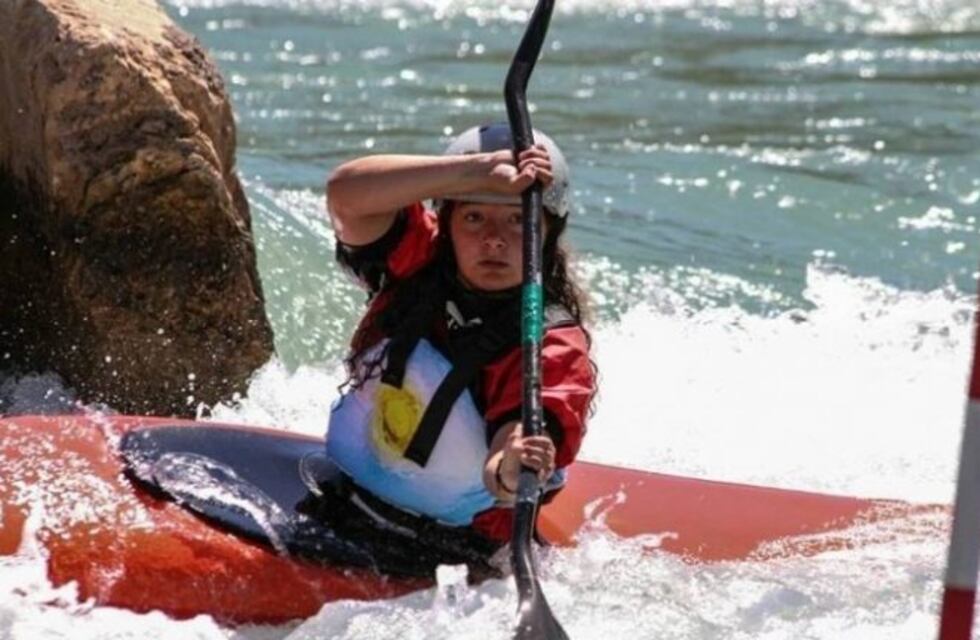 Conocé a la kayakera que representa a San Juan en Brasil