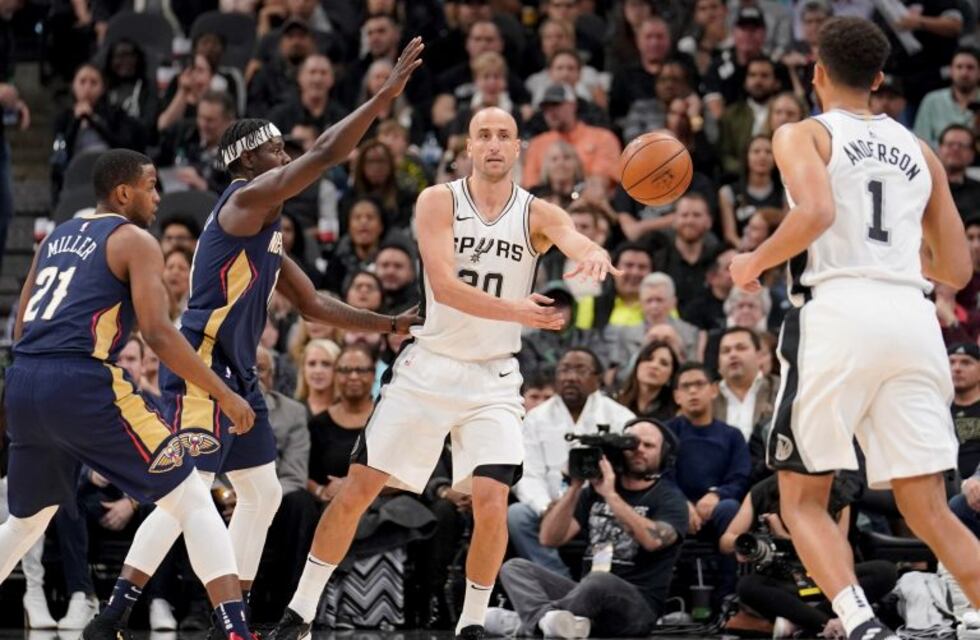 Con un buen aporte de Ginobili, los Spurs ganaron y volvieron a los puestos de playoffs