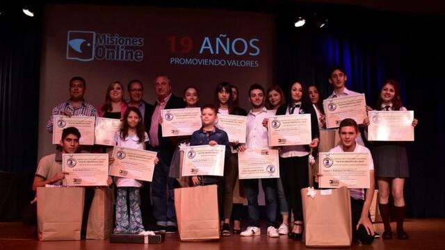 Concurso Mejor Promedio entrega de premios 2019\u002E (Misiones Online)