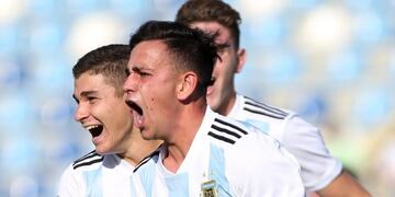 Gonzalo Maroni viene de clasificar con el Sub 20 al Mundial\u002E El domingo ante el Globo podría volver a ser el 10 Albiazul\u002E