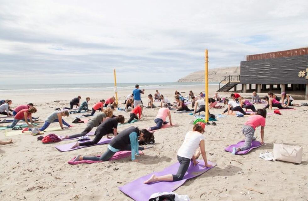 Este sábado habrá Yoga al aire libre en Rada Tilly