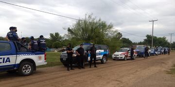 Operativo policial en Brinkmann