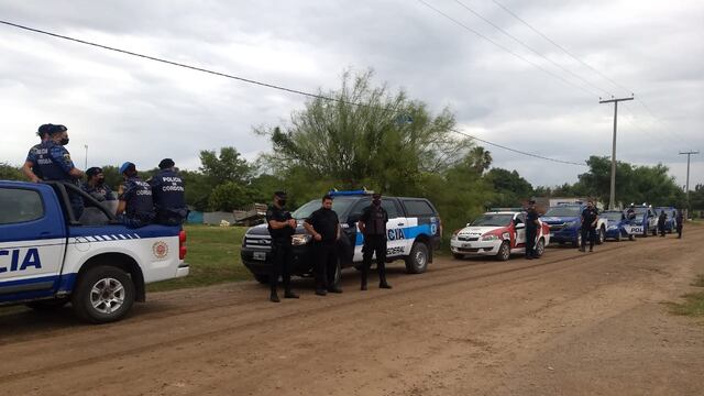 Operativo policial en Brinkmann