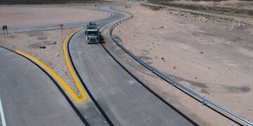 Finalizó la rehabilitación integral de más de la mitad de la ruta N°250 en Río Negro