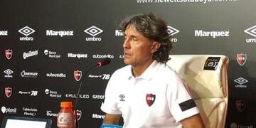 Héctor Bidoglio y el empate de Newell's ante Central: \