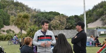 Arturo Rojas en Quequén