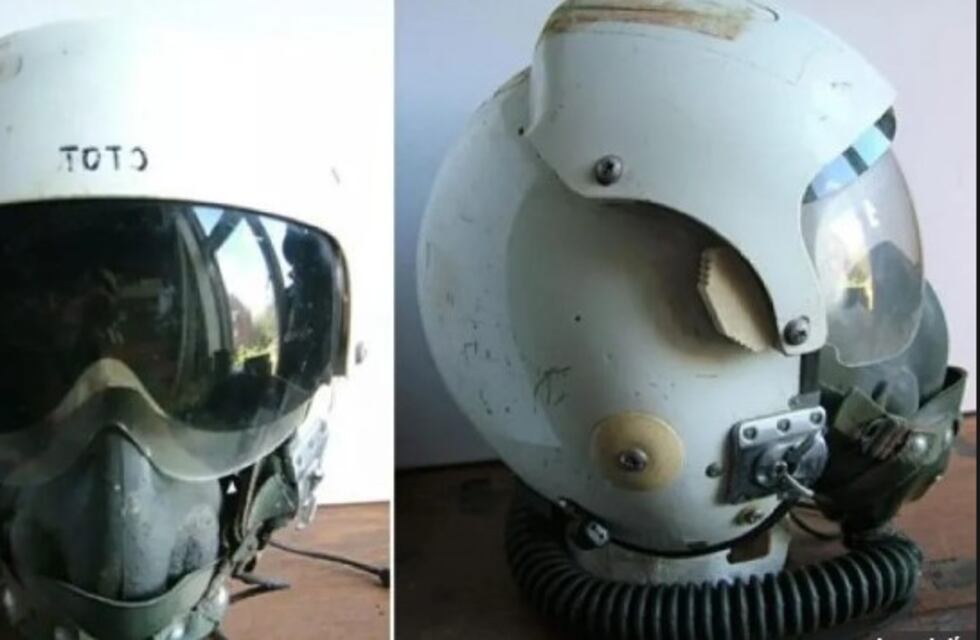 Un casco de Malvinas se vendió por más de 700 mil pesos en una subasta electrónica en Londres