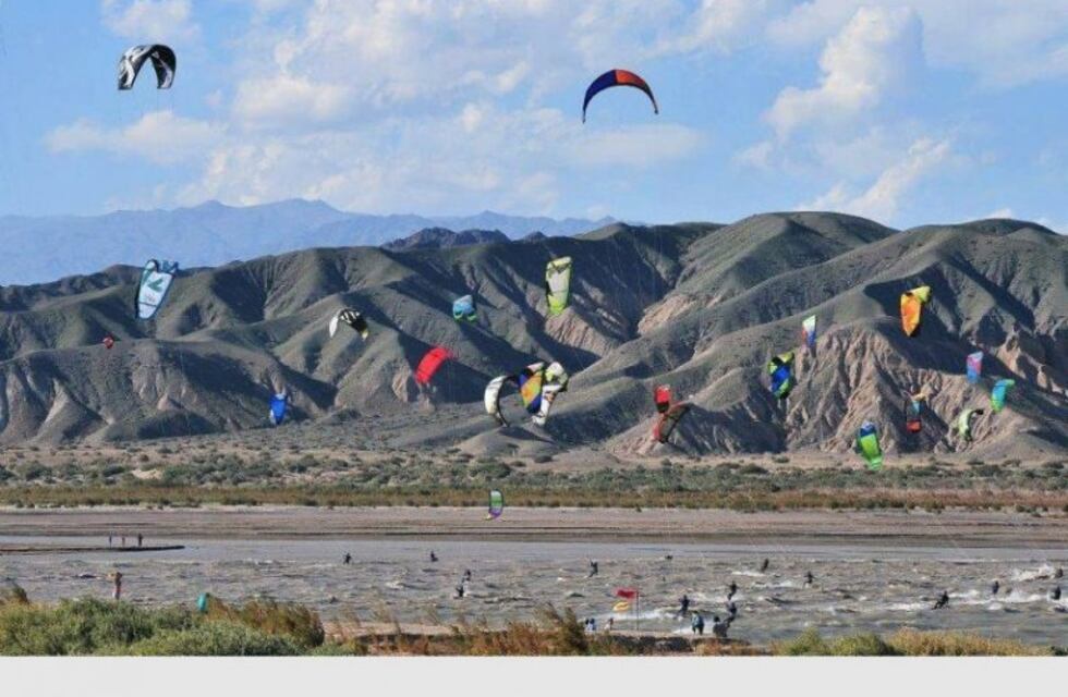 Lo mejor del kitesurf mundial, reunido en San Juan cuatro días