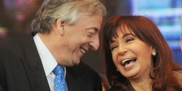 Cristina y Néstor Kirchner