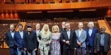 Mirtha Legrand y Susana Giménez (Foto: @TronadorMDP)