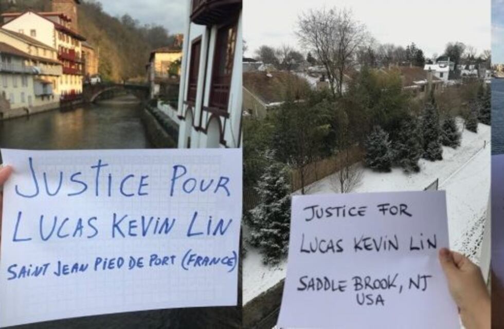 Caso Lucas Lin: a cinco meses de su muerte, la familia empapeló el centro platense