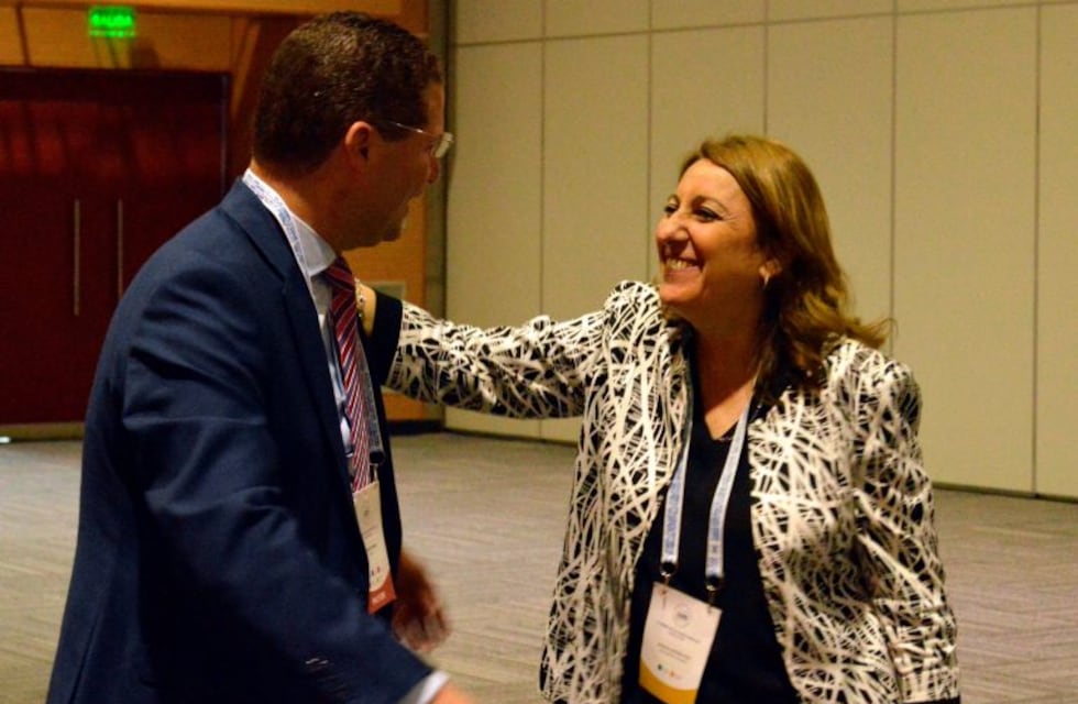 Fein pidió "más espacios de discusión" para gobiernos locales tras disertar en el U20