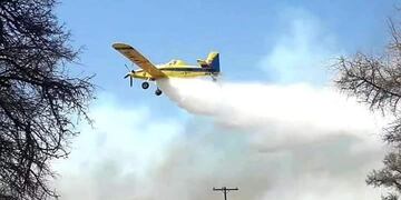 Incendio en Traslasierra